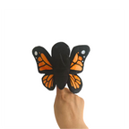 Bella the Butterfly, 5" Finger Puppet