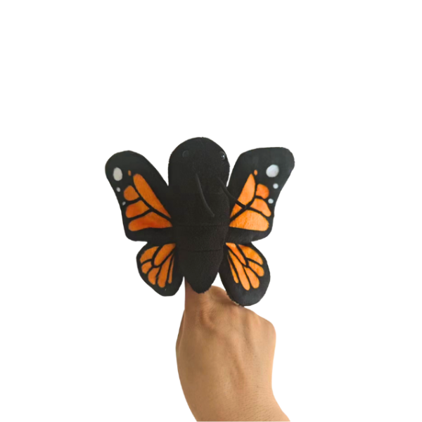 Bella the Butterfly, 5" Finger Puppet