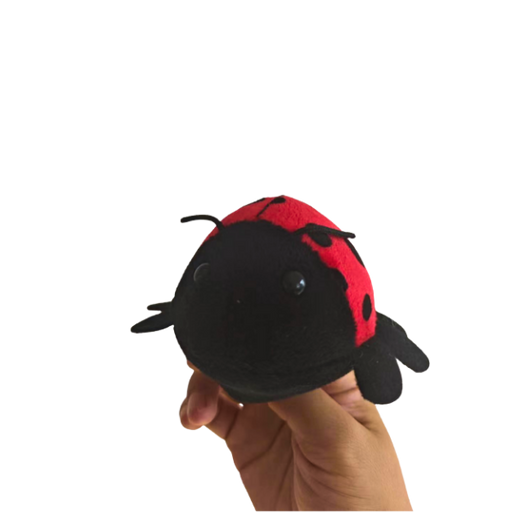 Lila the Ladybug, 5" Finger Puppet