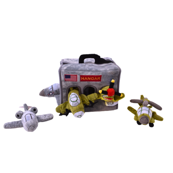 Plush Hangar Playset