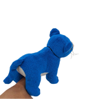 Blue Clan, 5" Finger Puppet