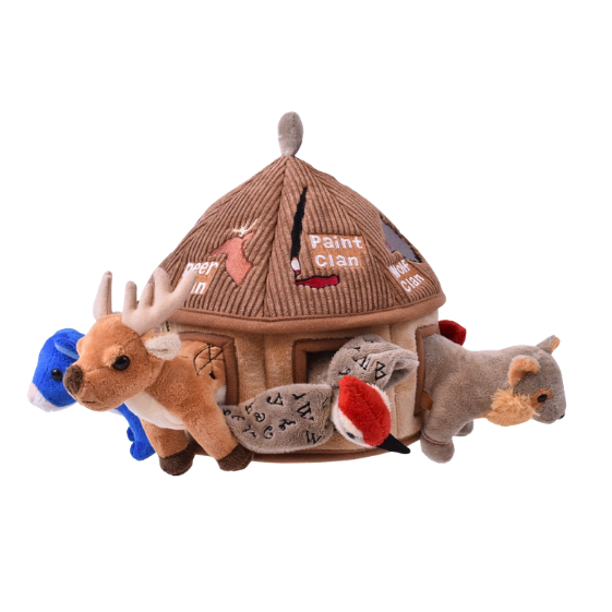 8" Plush Council House