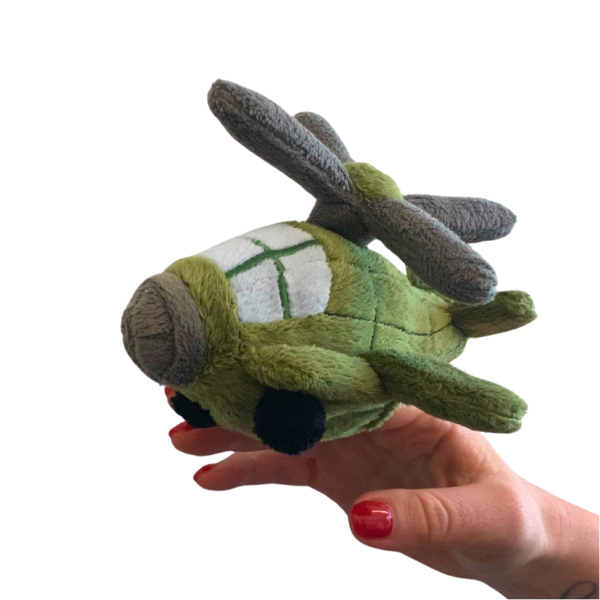 Apache Helicopter, 5" Finger Puppet