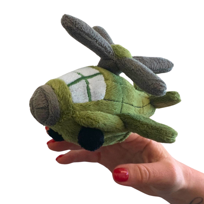 5" Apache Helicopter Finger Puppet / For the Wings of History Hangar Playset