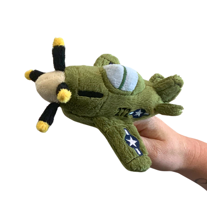 5" P-51 Mustang Finger Puppet / For the Wings of History Hangar Playset