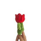 Tilly the Tulip, 5" Finger Puppet