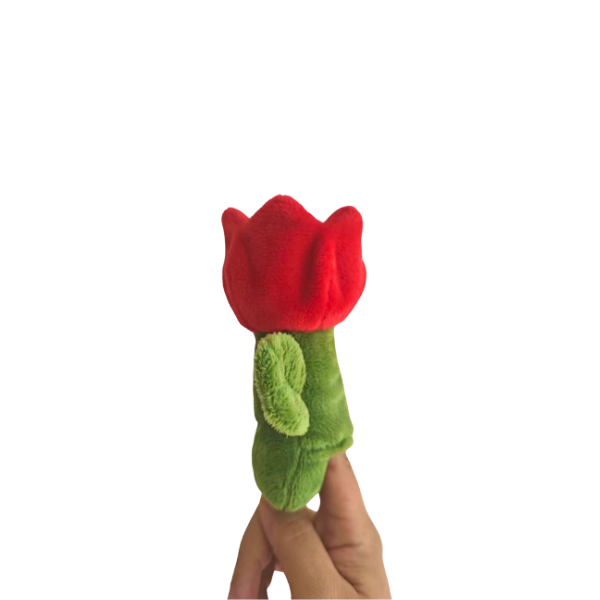 Tilly the Tulip, 5" Finger Puppet