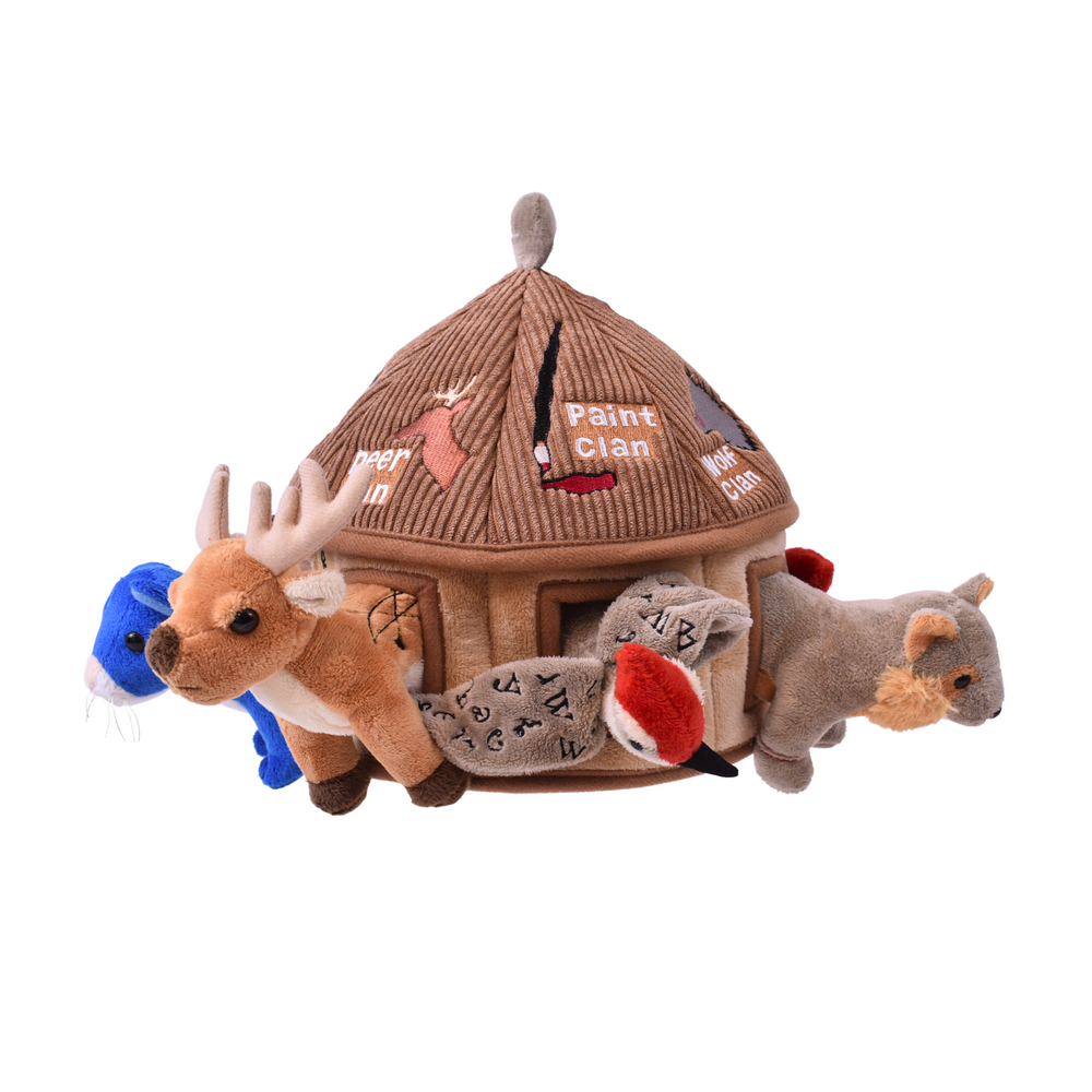 Cherokee  Council House Play Set