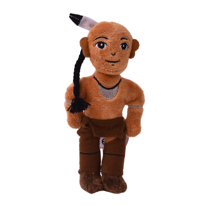 Long Hair Clan – Anigilohi (ᎠᏂᎩᎶᎯ) Cherokee Nation Finger Puppet