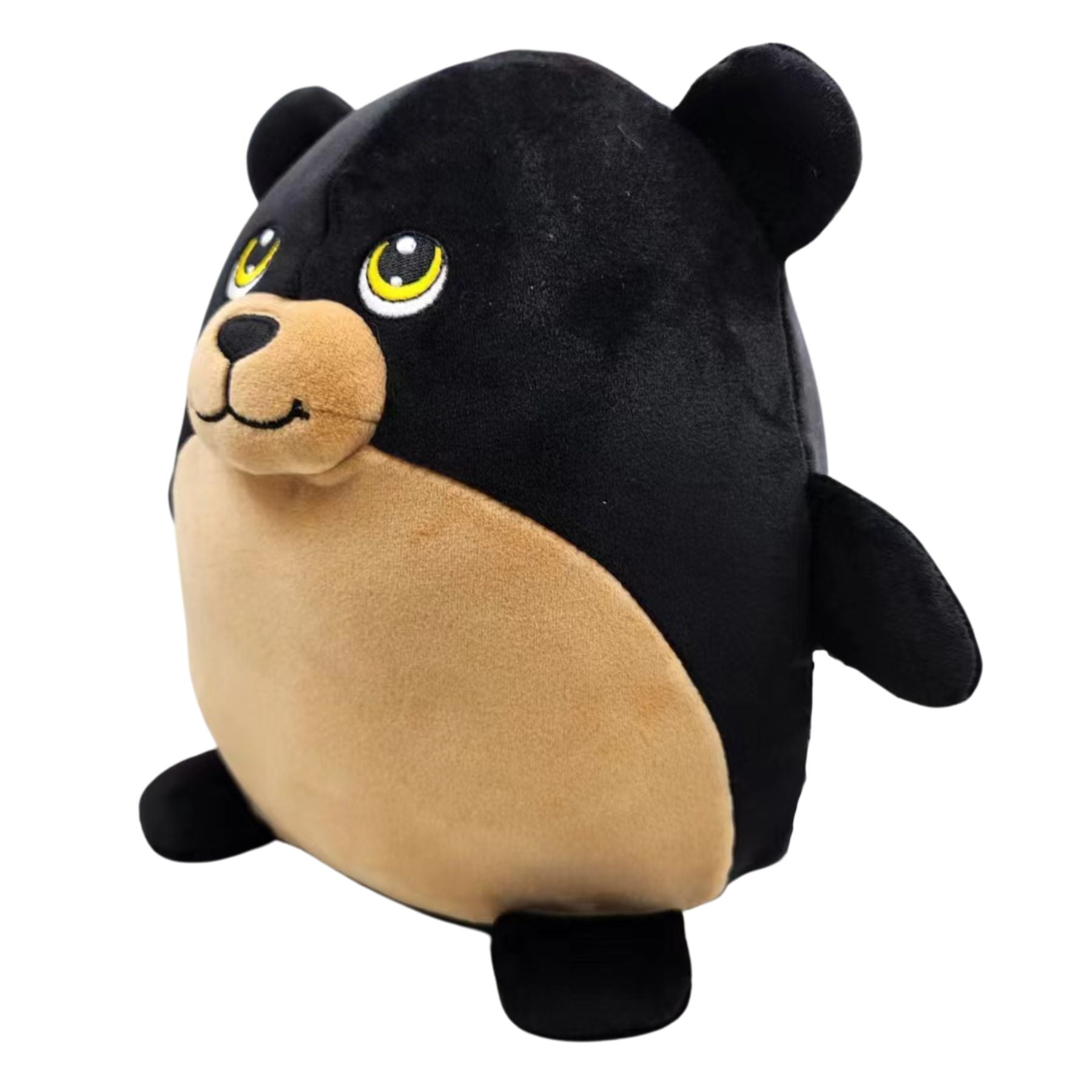 9" Benny the Black Bear Puff Plushie