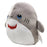 9" Finley the Shark Puff Plushie