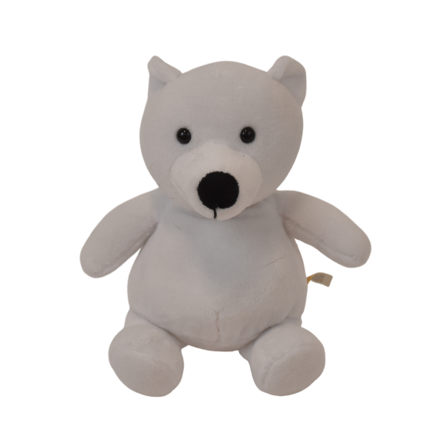 6" Powder Polar Bear Mini Me