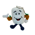 Toasty the Marshmallow Keychain Bag Charm