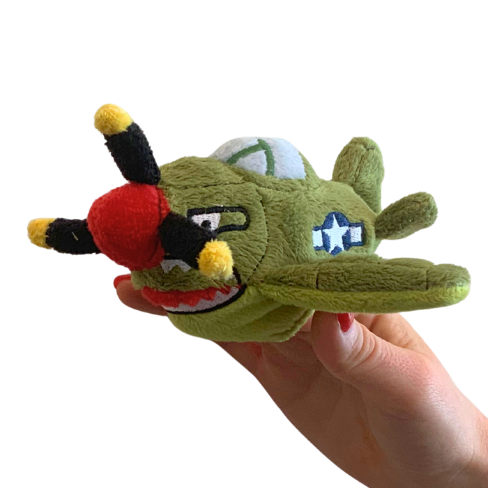 5" P-40 Warhawk Finger Puppet / For the Wings of History Hangar Playset