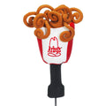 Arby's golf head cover with curly fries