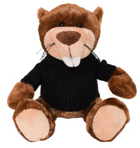 hand knit sweater black