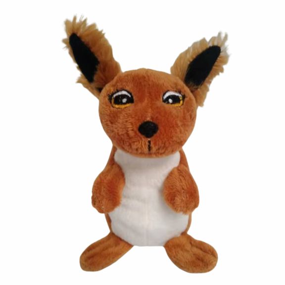 Daxa Squirrel, 5" Finger Puppet