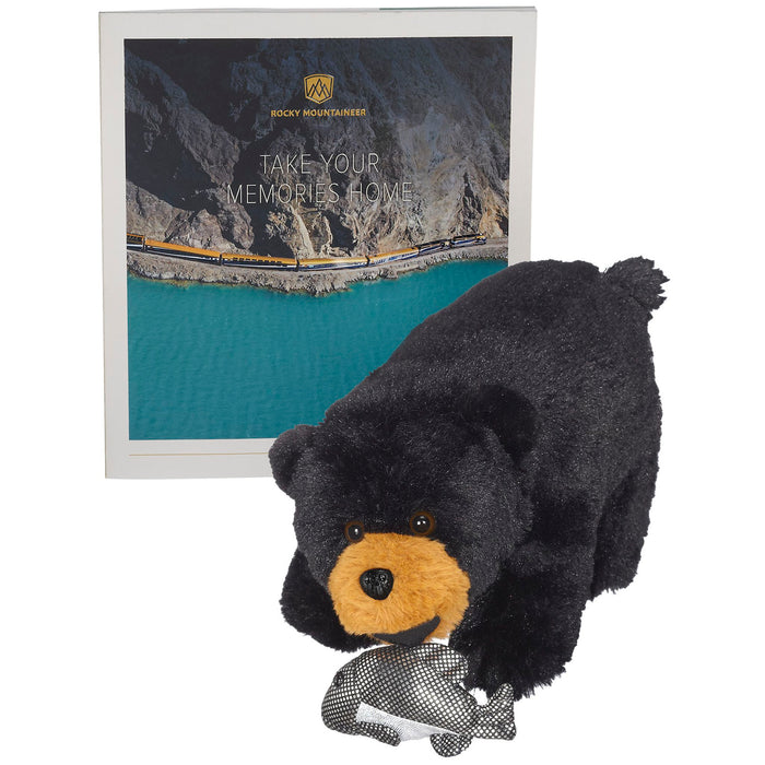 Fraser the Black Bear for Rocky Mountaineer Train Company