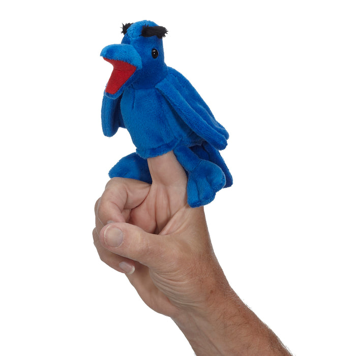 5" Gak Raven Finger Puppet