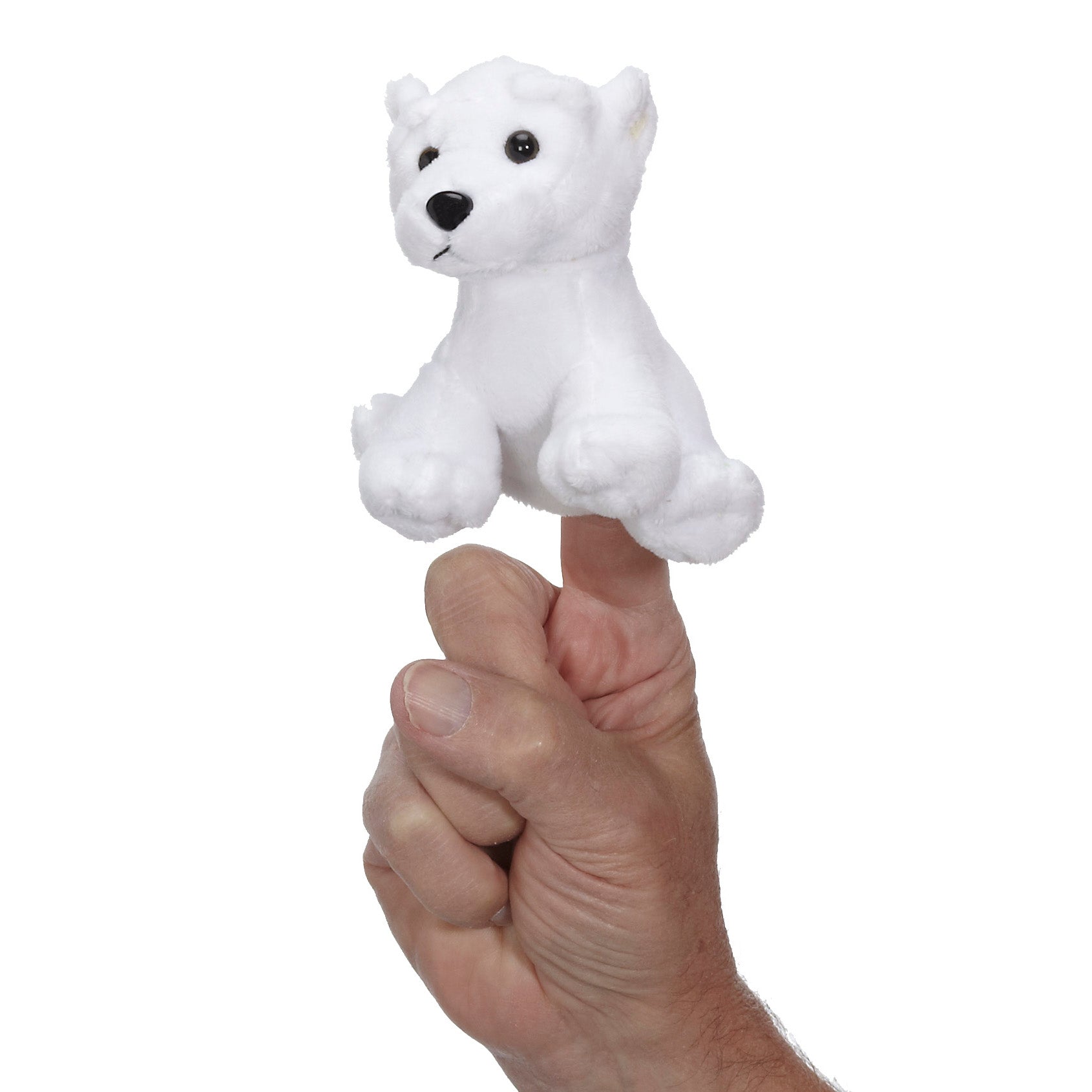 Moka Spirit Bear, 5" Finger Puppet