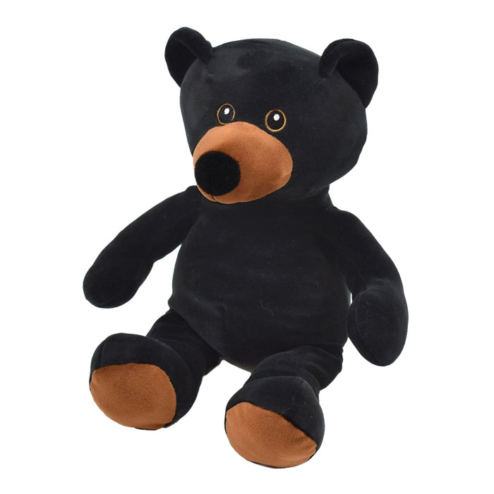 11" Black Teddy Bear - Super Softy