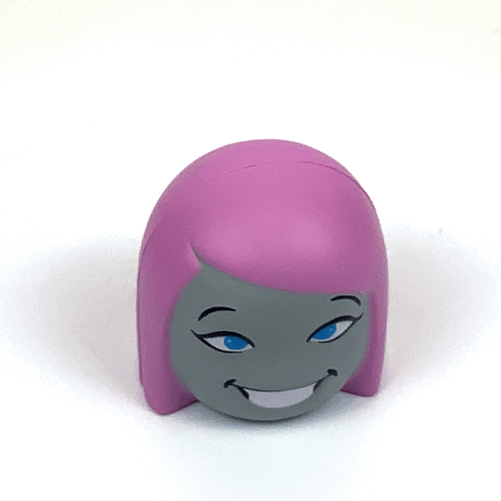 Purple Girl Head